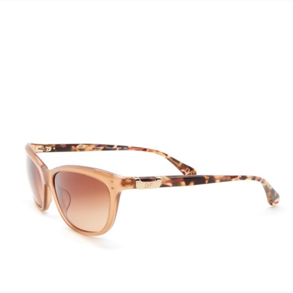 Von Furstenberg Women's Molly 55mm Cat Eye Glasses - Picture 2 of 2